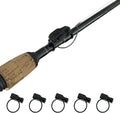 FinMan 5-Pack STOW | Rod Mounted Tackle & Hook Keeper For Fishing Rods | Keeps Drop Shot Weights Secure & Hooks Safe and Sharp