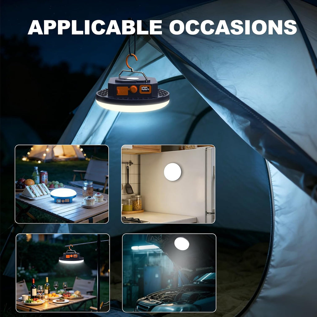 4000LM Flashlight Portable LED Camping Lantern Light