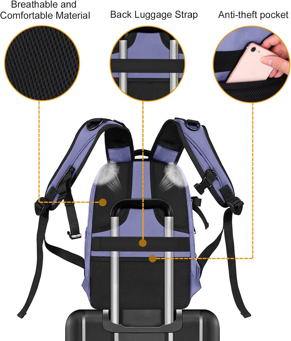 MOSISO Camera Backpack, DSLR/SLR/Mirrorless Photography Camera Bag