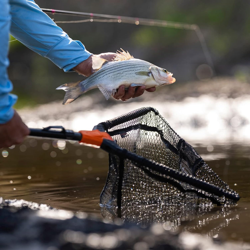 KastKing Pontus Floating Fishing Landing Net with Built-in Length Scale