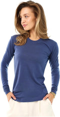 100% Merino Wool Base Layer Women - Thermal Merino Wool Shirt Women