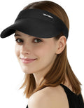YANIKY Sun Visor Hat for Women,UPF50+ Seamless Sun Hats Men Women Lightweight Sports Cap Stretchy Ponytail Hat for Outdoor