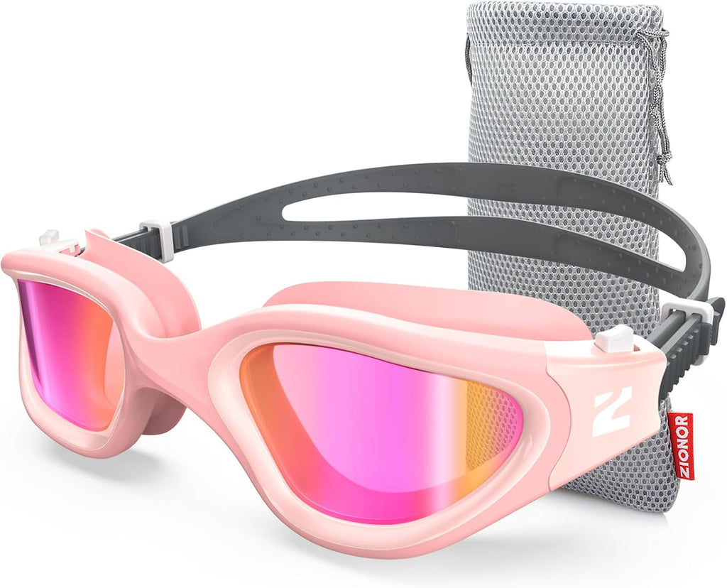 ZIONOR Swim Goggles, G1 SE Swimming Goggles Anti-Fog for Adult Men Women
