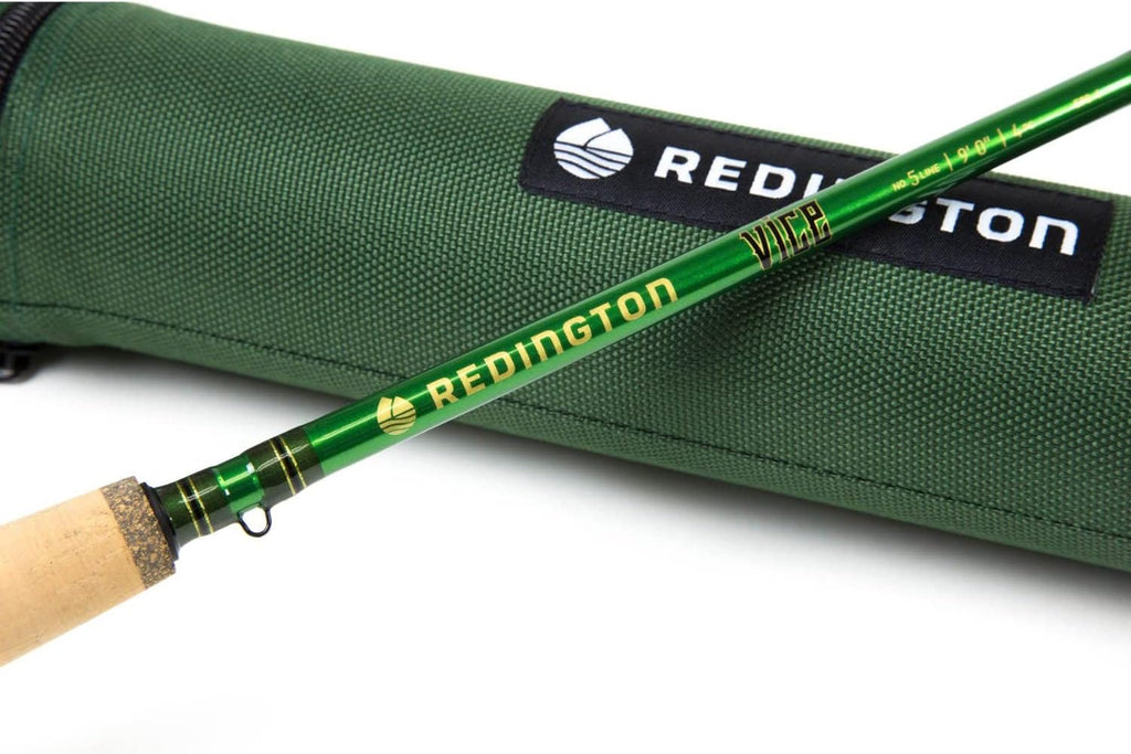 Redington VICE Fly Fishing Rod with Tube, Freshwater, Moderate Action Rod