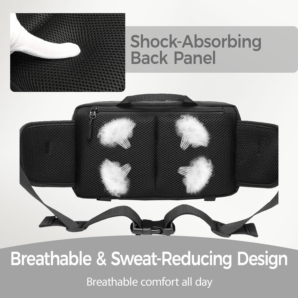 OZUKO Large Capacity Tactical Waist Bag Fanny Pack