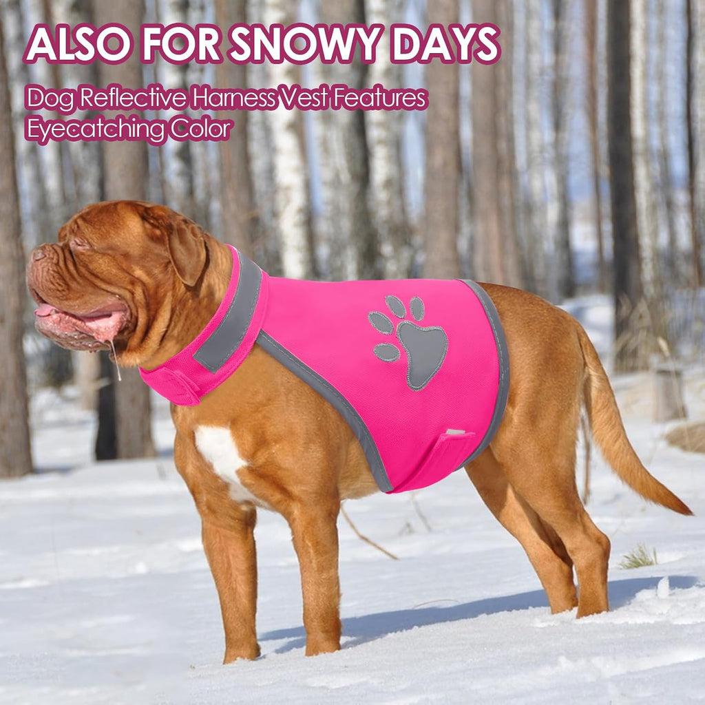 Reflective Dog Vest, High Visibility Dog Safety Vest for Hunting
