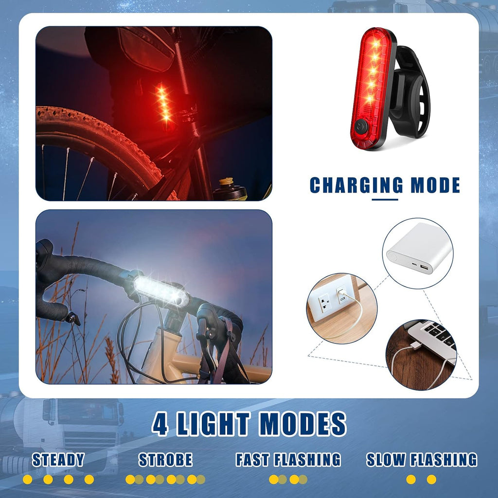 Jerify Bicycle Light Rechargeable Kayak Light