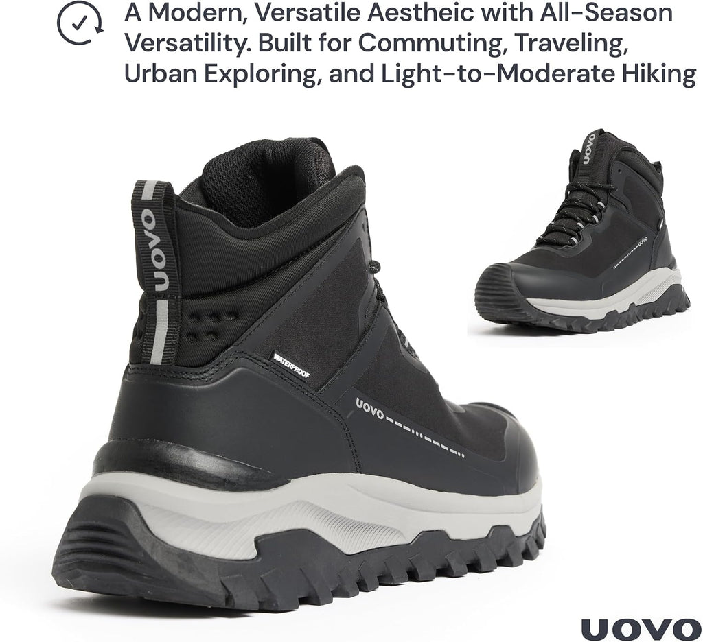 UOVO Men’s Monte City Boot, Waterproof
