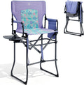 EVER ADVANCED Portable 30.7" Seat Height Tall Camping Directors Chair