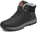 Mishansha Men's Waterproof Snow Boots, Warm Winter Boots