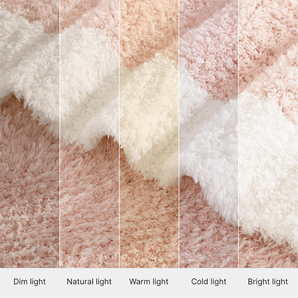 WRENSONGE Soft Throw Blanket for Couch-Cozy Reversible Knitted Blankets