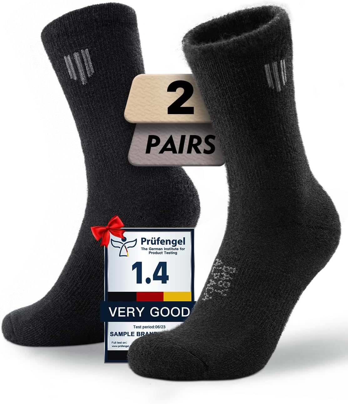 Juclise Baby Alpaca Wool Lightweight Micro Crew Socks for Men & Women