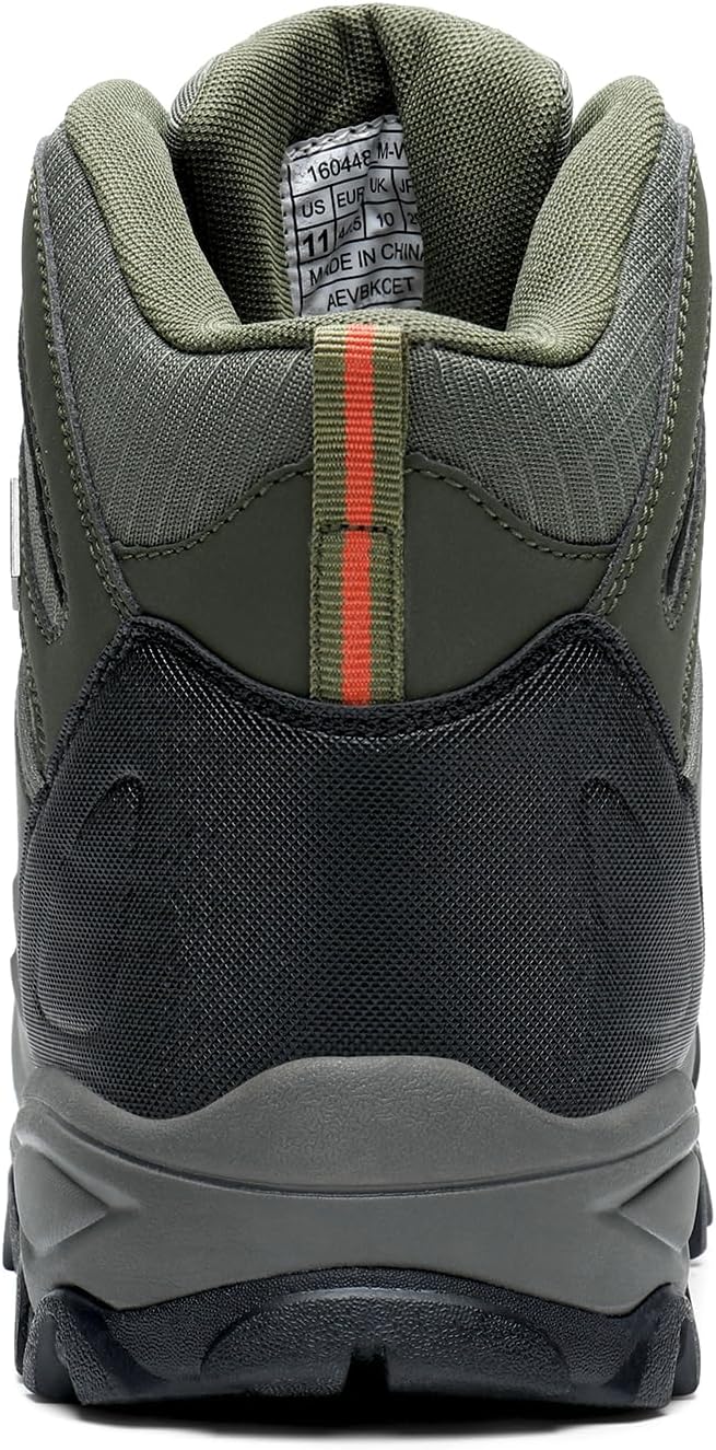 NORTIV 8 Men's Ankle High Waterproof Hiking Boots