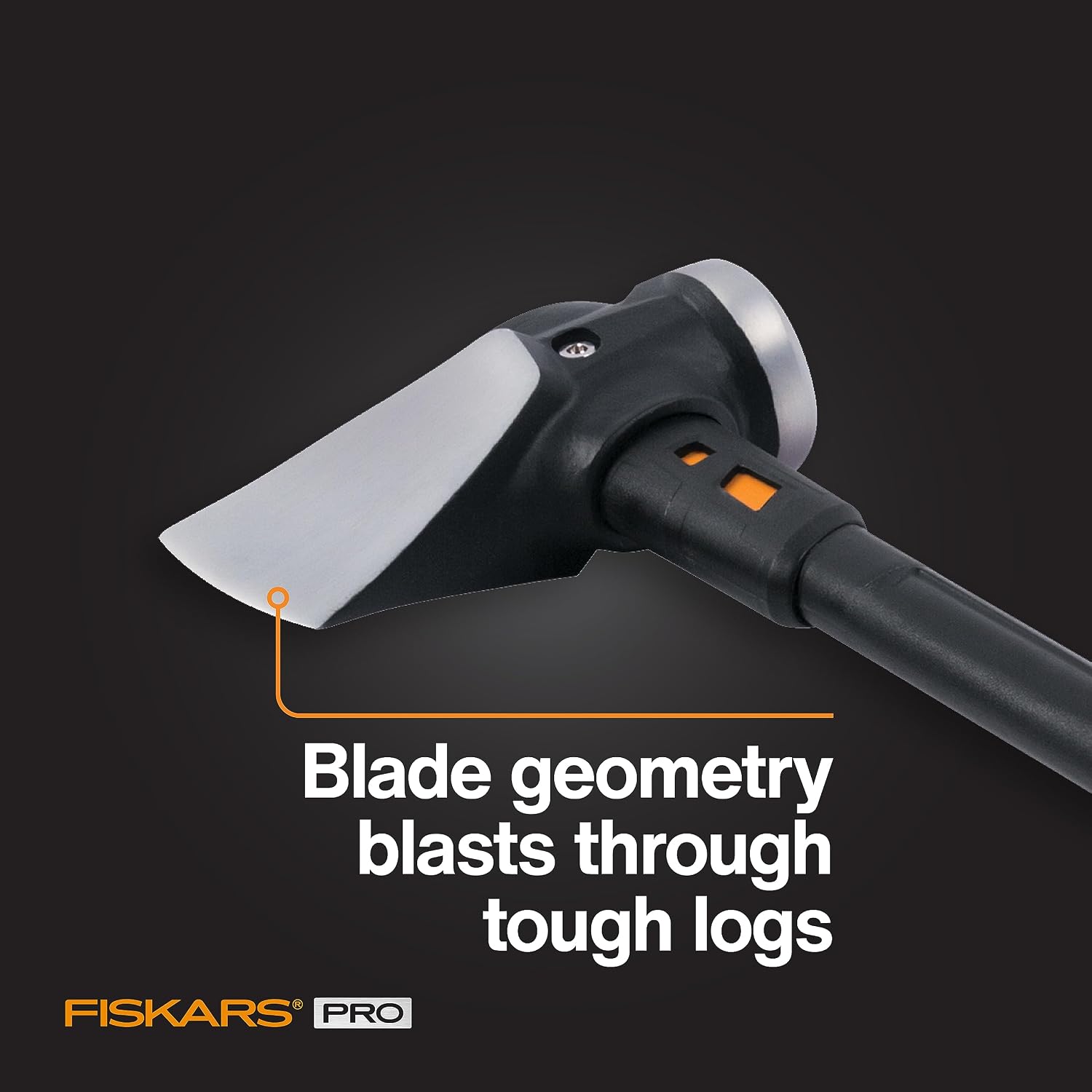 Fiskars Pro IsoCore 8 lb Splitting Maul, 36" Wood Splitter Axe