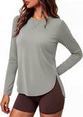 MAGCOMSEN Women's UPF 50+ Long Sleeve Shirt Moisture Wicking Top for Hiking