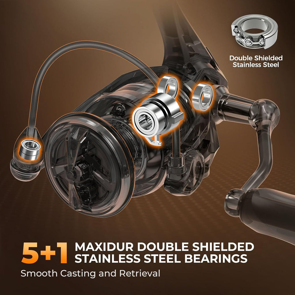 KastKing Lethal Blaze Twin-Tip Fishing Rod and Reel Combo