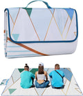 DanCoom Picnic Blanket, Foldable Waterproof Sand Mat, Extra Large Picnic Blanket Outdoor Picnic Mat Beach Blanket for Park Grass Camping Hiking Travel Family Concerts