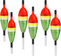 THKFISH Fishing Floats Balsa Wood Slip Bobbers, Fishing Bobbers Stick Slip Bobber for Fishing Crappie Bluegill Trout Bass Panfish Catfish Walleye 5PCS