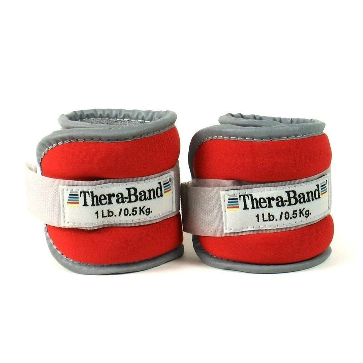 THERABAND Ankle Wrist Weights, Leg Weight, Cuff, 2.5 lb, 2-Piece Set, Blue