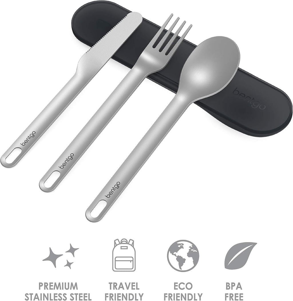 Bentgo Stainless Steel Reusable Travel Utensil Set