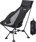 WildCall Lightweight Folding Camping Chair Anti-Sinking Chair, High Back