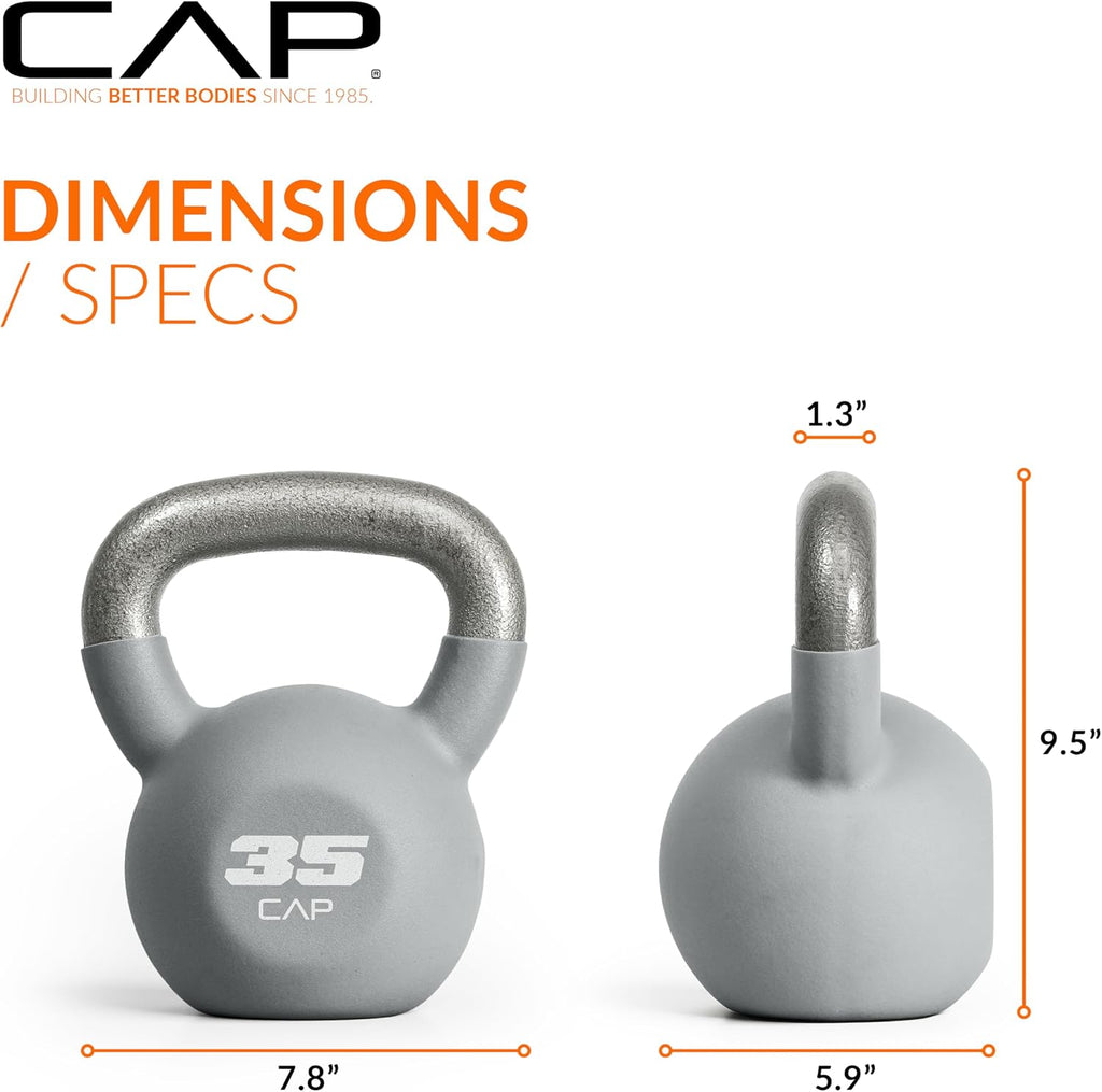 CAP Neoprene Coated Kettlebells - Multiple Sizes
