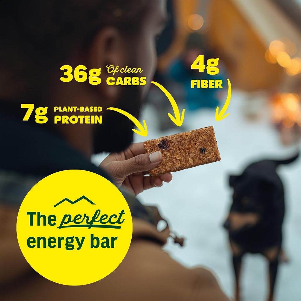 Kate's Real Food Organic Energy Bars Oatmeal Cranberry Almond (Pack of 12)