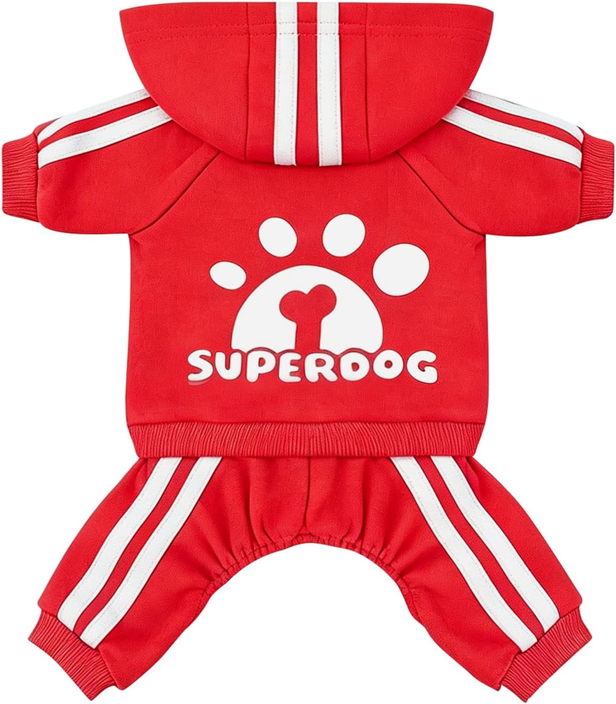 Dog Hoodie 4 Legs Jumpsuit Puppy Clothes Pullover Sweatshirt Pet Coat