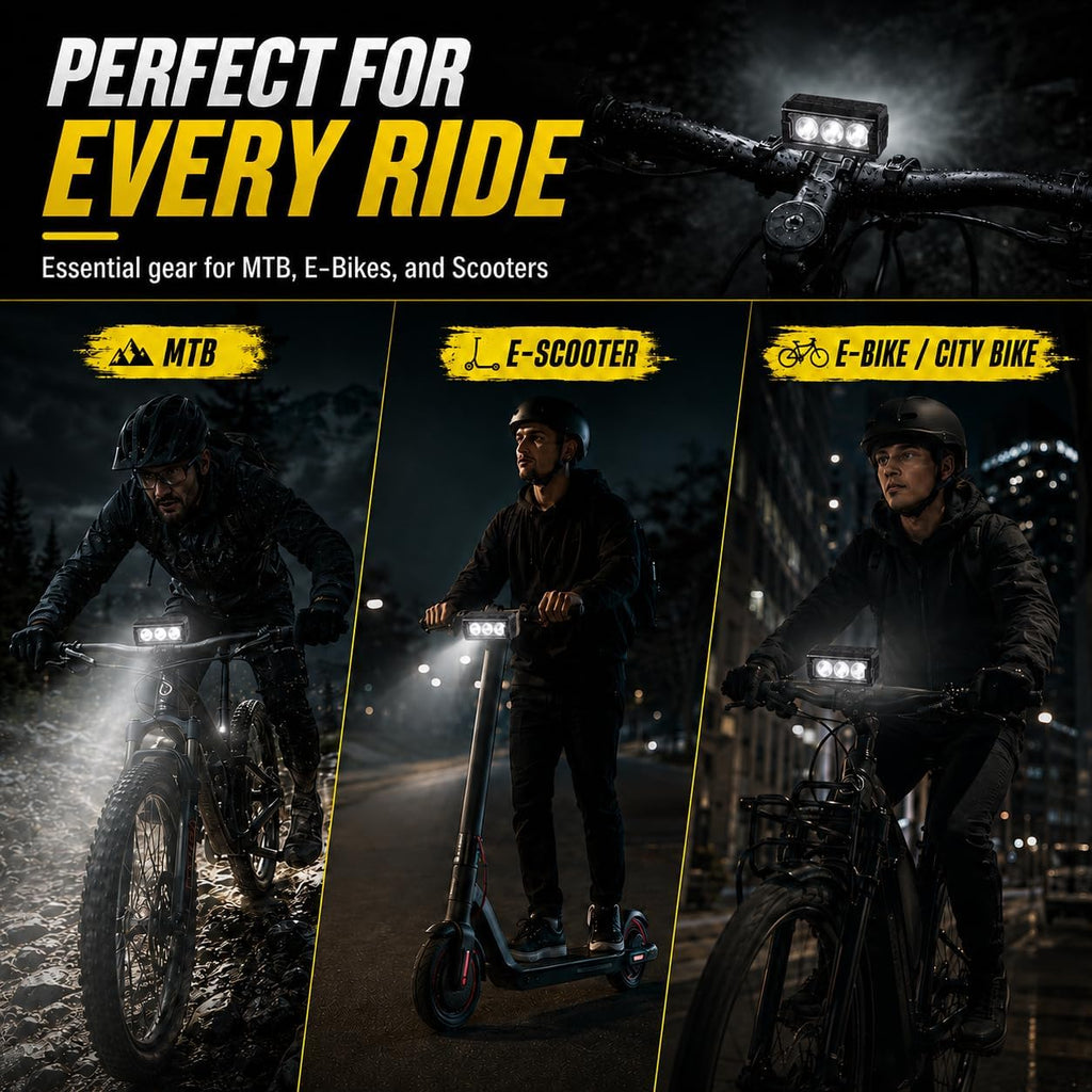 Bike Light Bar 2800LM(5 LEDs), 2500LM(3 LEDs), Bike Headlight Front Light