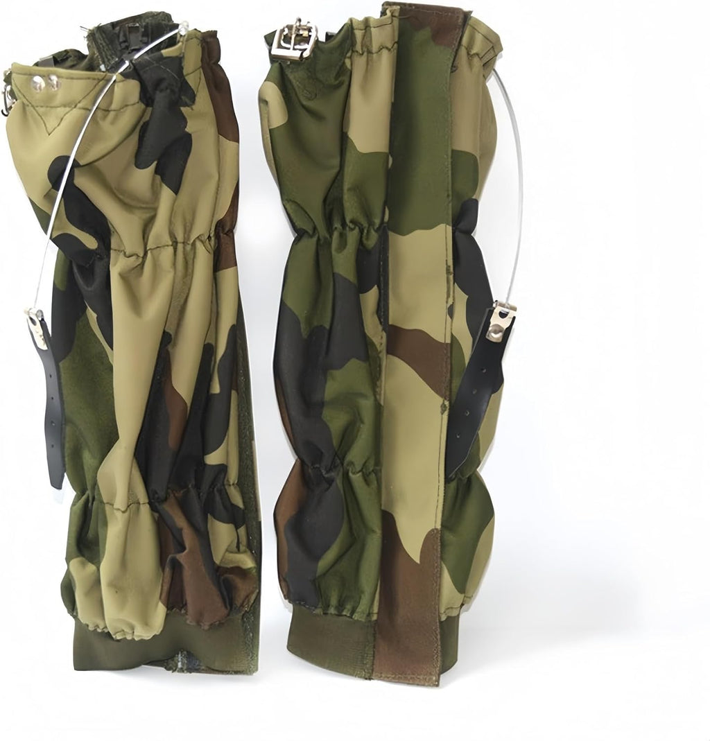 Adjustable Snake Gaiters Men Women Snake Boot Gators Bite Protection Guards Chaps Waterproof Leg Gaiter Hiking Hunting