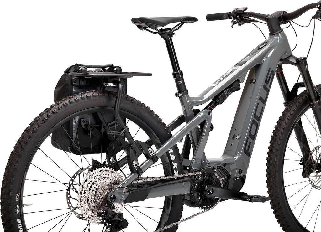 AEROE Spider Pannier Rack, Fits Mountain Bikes E MTB, Electric Mountain Bikes, Gravel. Easy Install & Use, Fits Any Brand Pannier Bag & Rack Trunks, Holds 35Lbs