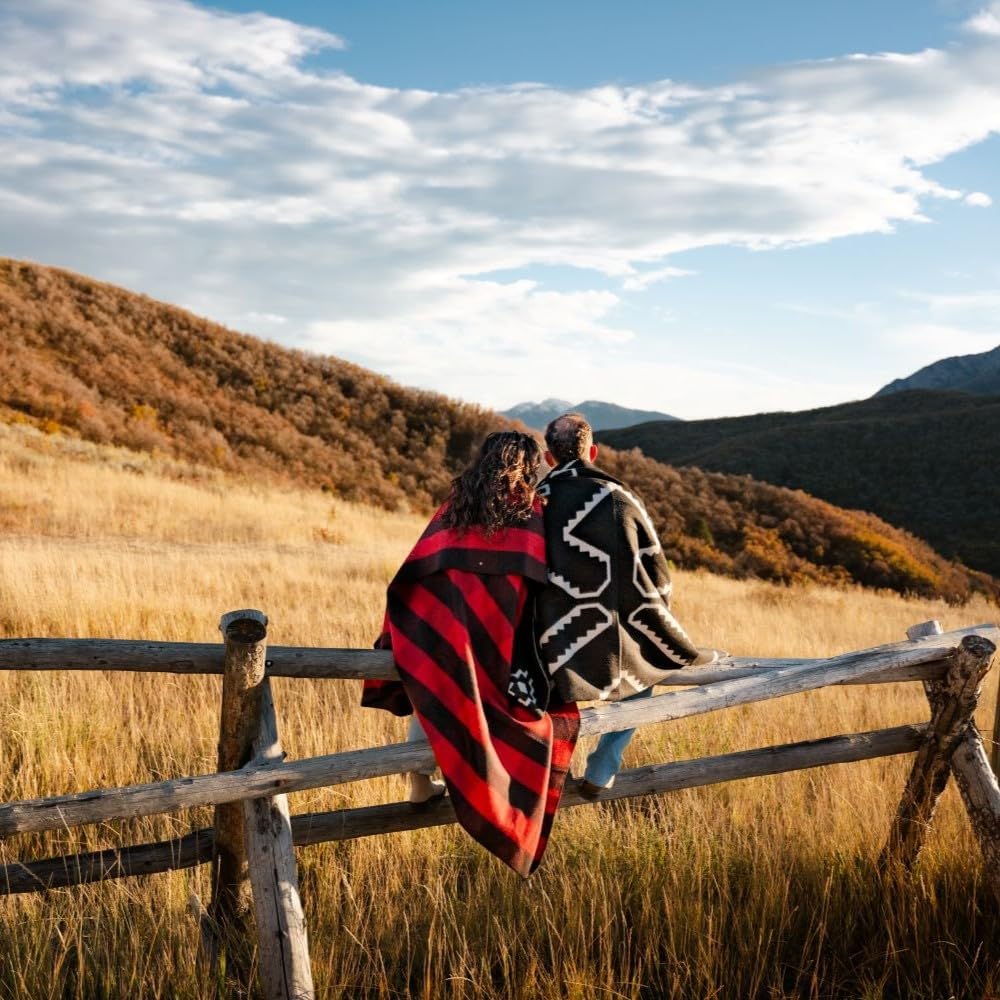 Arcturus Backwoods Military Wool Blanket (Red Buffalo, Twin)