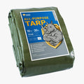 GUARD SHIELD Heavy Duty Tarp 10x20 Feet Green Multi Purpose Thick Waterproof Poly Tarp Cover 10mil