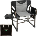 SUNNYFEEL Oversized Camping Directors Chair for Adults with Side Table