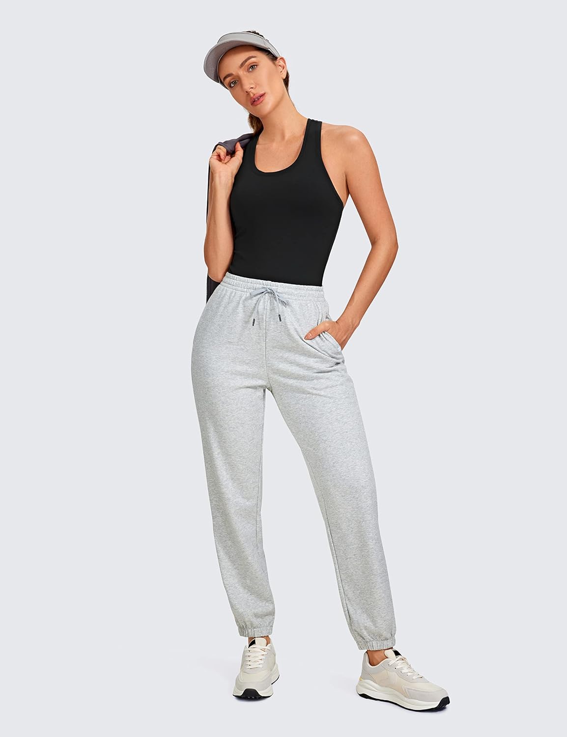CRZ YOGA Butterluxe Racerback Tank Waist Length