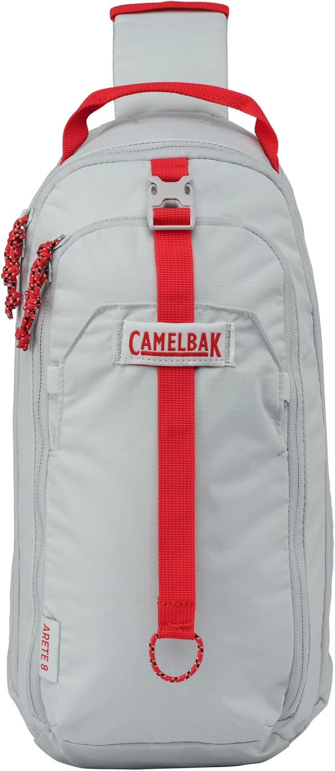 CamelBak Arete Sling 8 Hiking Hydration Pack, Silver Mist