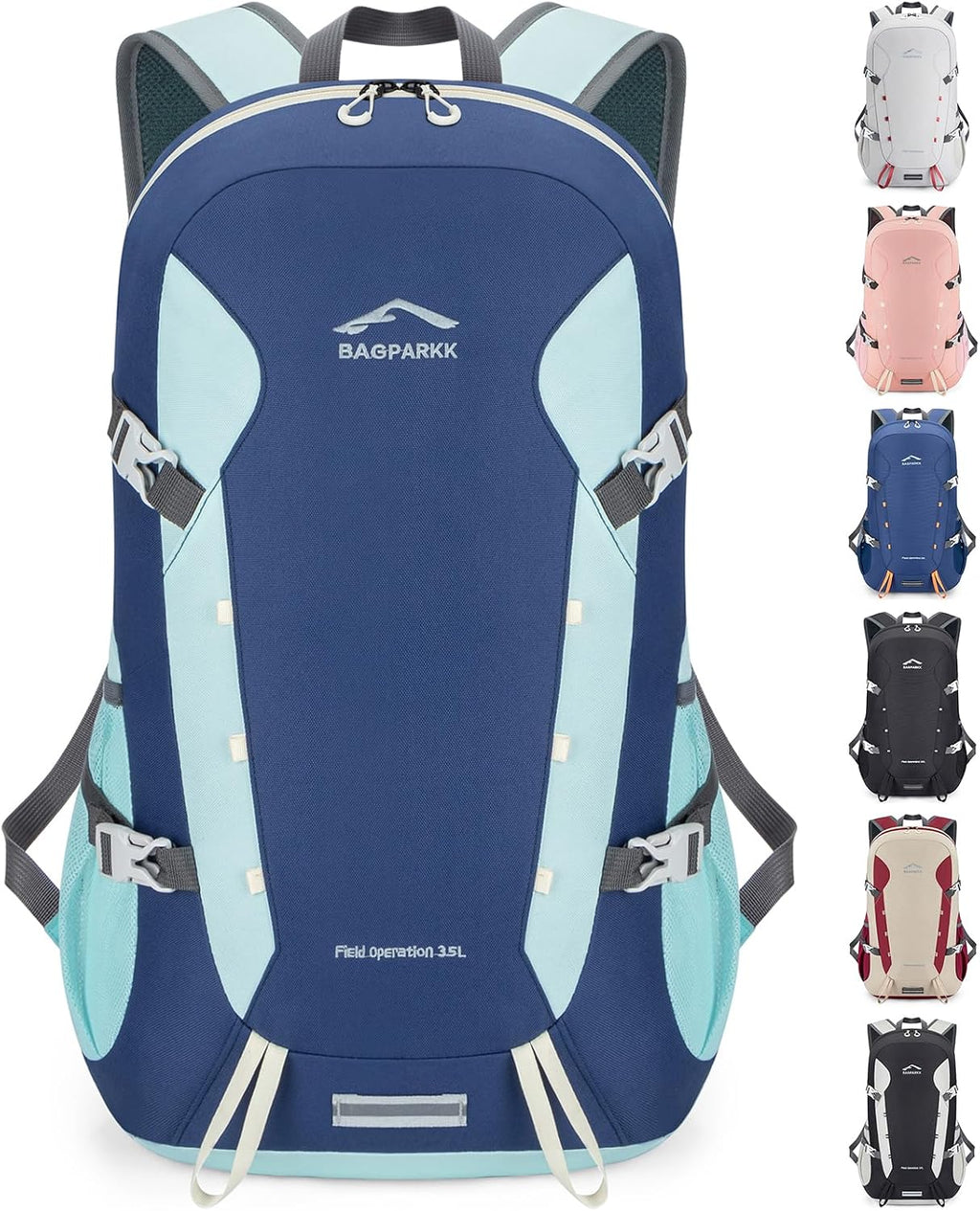 BAGPARKK 35L Ultra Lightweight Foldable Packable Hiking Backpack
