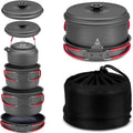 ALOCS Camping Cookware Set Camping Gear Compact Camping Pots and Pans Set