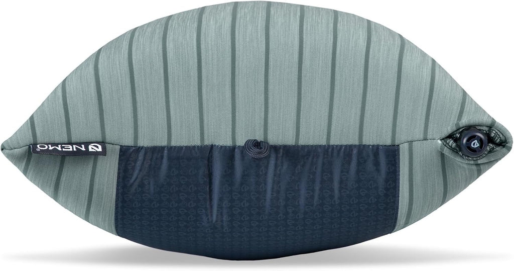 NEMO Equipment Fillo King Luxury Camping Pillow - Silt Stripe