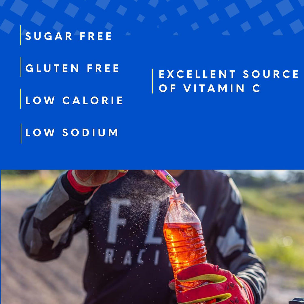 Sqwincher Zero Qwik Stik - Single Serve, Sugar Free, Low Calorie, Low Sodium Electrolyte Replacement Powder Hydration Drink Mix, 0.11 oz Packet | MIXED BERRY - Pack of 30