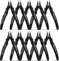 BOOSDEN 10 Pack Small Micro Wire Cutters Flush Cutter Pliers 5-Inch