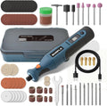Gunpla Cordless Rotary Tool Kit,12 Speeds, 25000 PRM, Cordless Rotary Tool 66 Pcs Accessories Ring Light for Carving, Cutting, Drilling, Engraving, Sanding, Polishing and DIY Creations