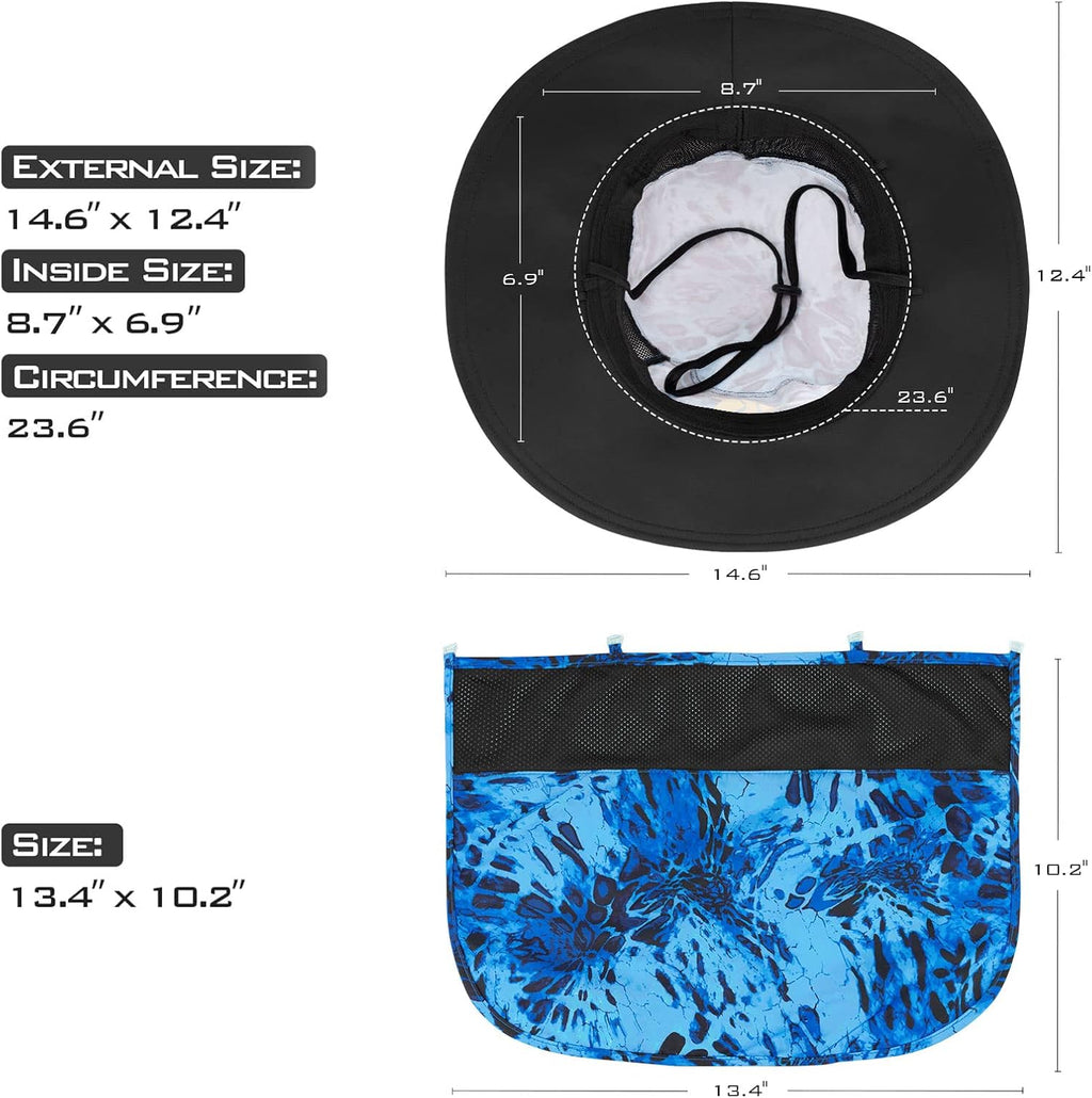 KastKing Sol Armis UPF 50 Boonie Hat for Sun Protection, Men Women
