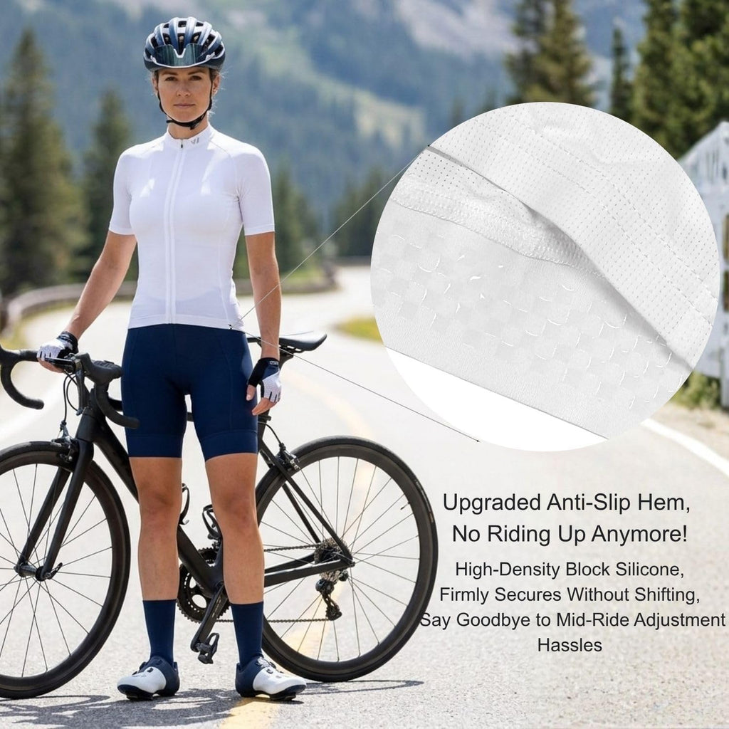 Wulibike Cycling Jersey Women Long Sleeve,Bike Shirts for Women Biking Tops Breathable Cycle Jerseys with 4 Pockets