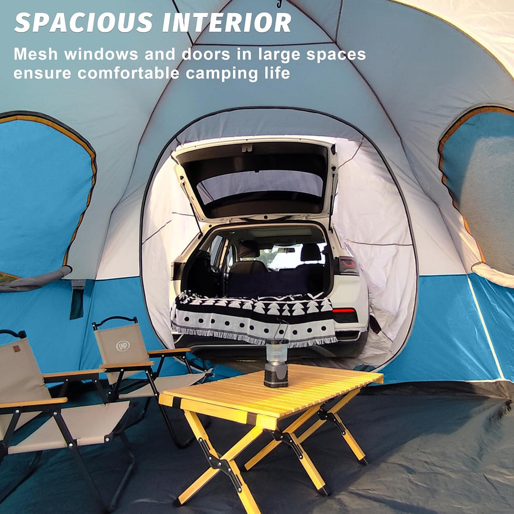 UNP SUV Dome Tent for Camping Outdoor 6 Person Car Camping Tent