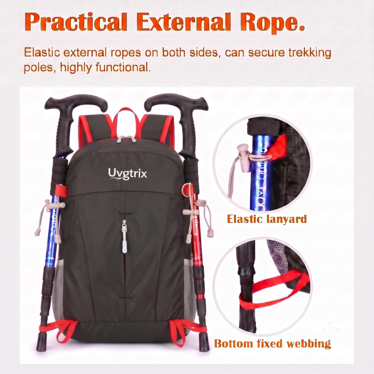 20L Water Resistant Foldable Packable Daypack Backpack