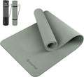 Gruper Yoga Mat Non Slip, Anti-Tear Workout Mat with Carrying Strap and Bag