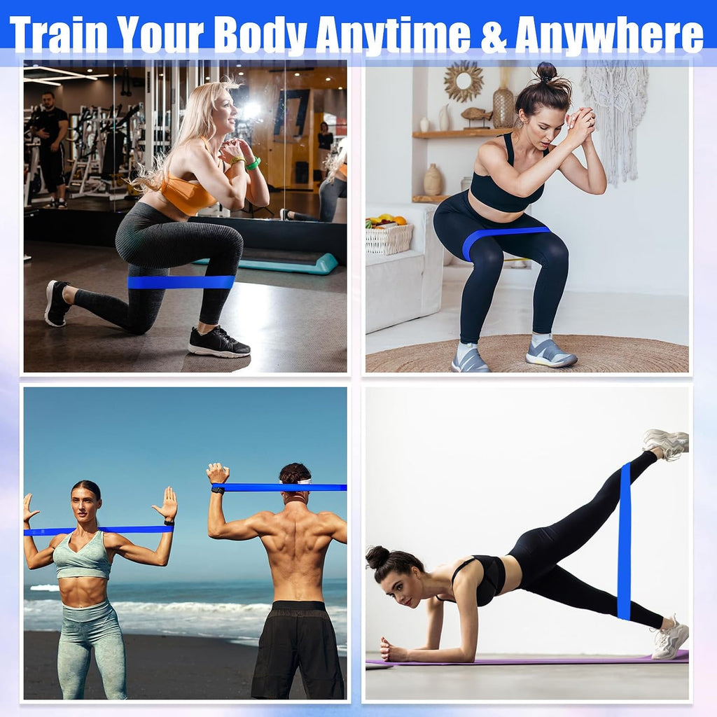 Deekin Resistance Bands Resistance Loop Exercise Bands Exercise Equipment Elastic Ring for Women and Men Home Fitness, Gym, Yoga