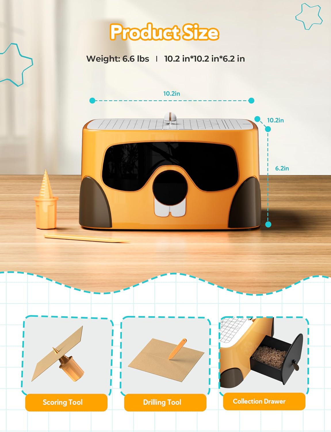 Cardboard Cutter for Kids, Safe DIY Cardboard Tool Kit