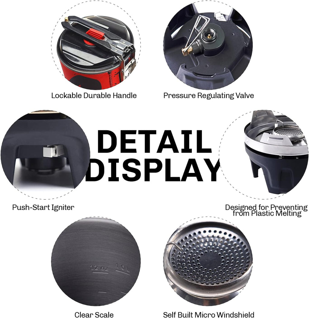 Fire Maple Polaris Pressure Regulator Cooking System Portable Camping Stove
